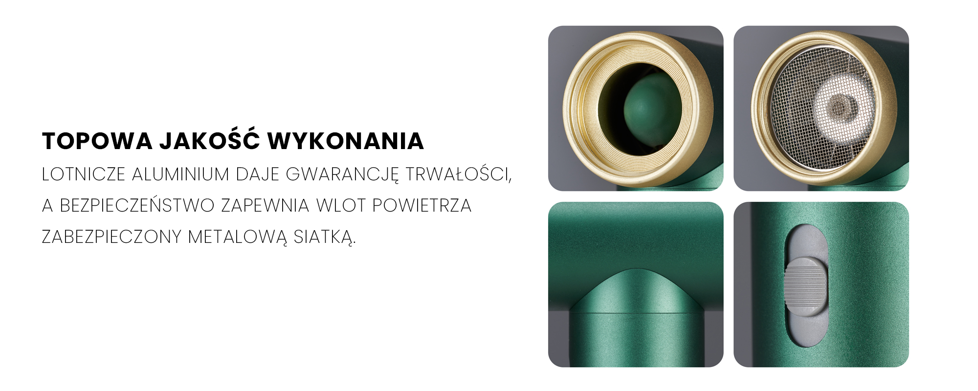 Dmuchawa wielofunkcyjna KiCA Jetfan 2 Kit - zielona